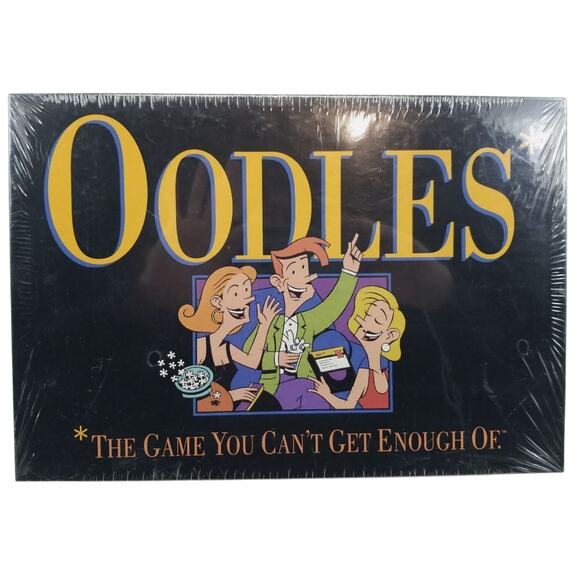 NEW OODLES game you can't get enough of by Milton Bradley vintage 1992 sealed - Picture 1 of 2